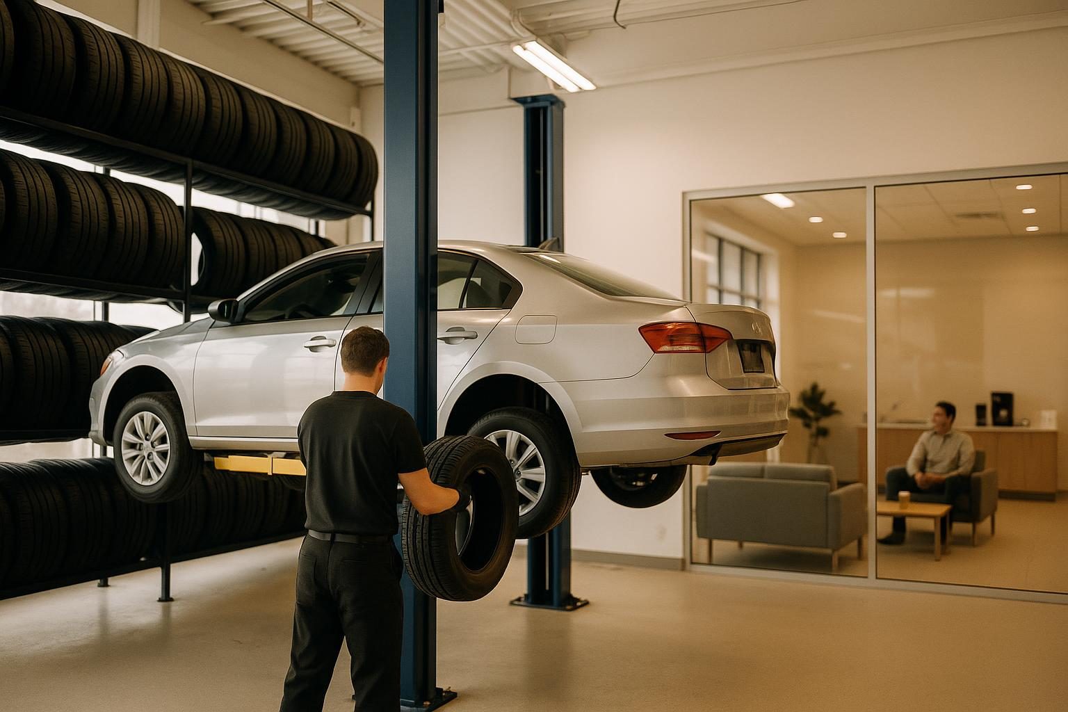 How Tire Shops Use a Free Waitlist App to Manage Walk-Ins and Same-Day Service